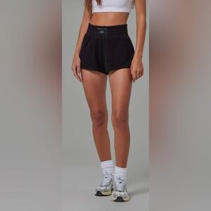 Talentless WOMENS BOXING SHORTS, Pitch Black - M